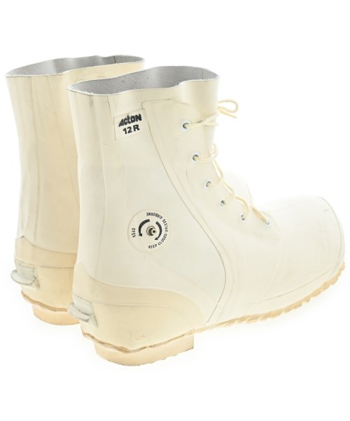 MILITARY（ミリタリー）ブーツ 白 サイズ:12(30.5cm位) メンズ/2200652610055