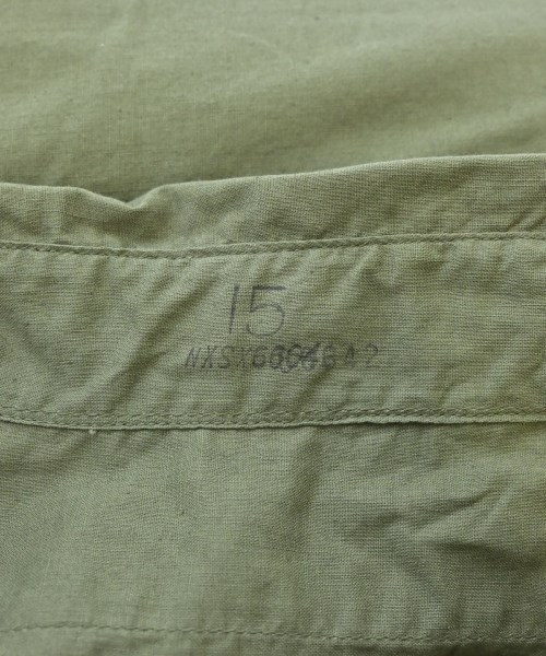 MILITARY（ミリタリー）カジュアルシャツ カーキ サイズ:15(S位) メンズ/2200652922035