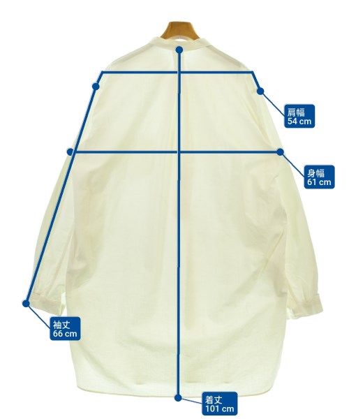 MILITARY（ミリタリー）カジュアルシャツ 白 サイズ:42(XXL位) メンズ/2200664268114
