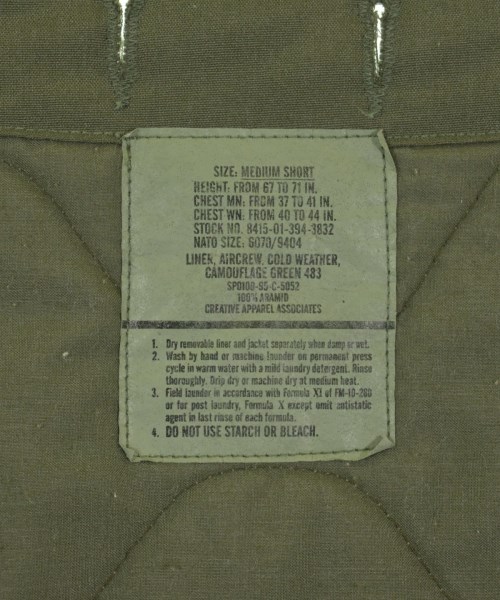 MILITARY（ミリタリー）その他 カーキ サイズ:M メンズ/2200732293031