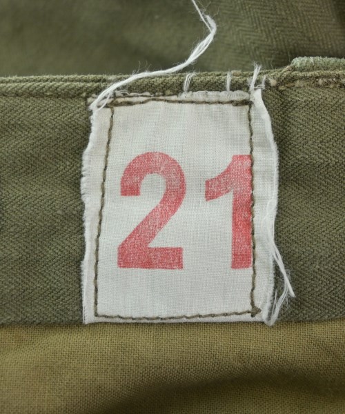 MILITARY（ミリタリー）カーゴパンツ カーキ サイズ:-(XS位) メンズ/2200735739079