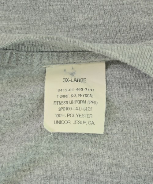 MILITARY（ミリタリー）Tシャツ・カットソー グレー サイズ:3XL(XXXL位) メンズ/2200718718039