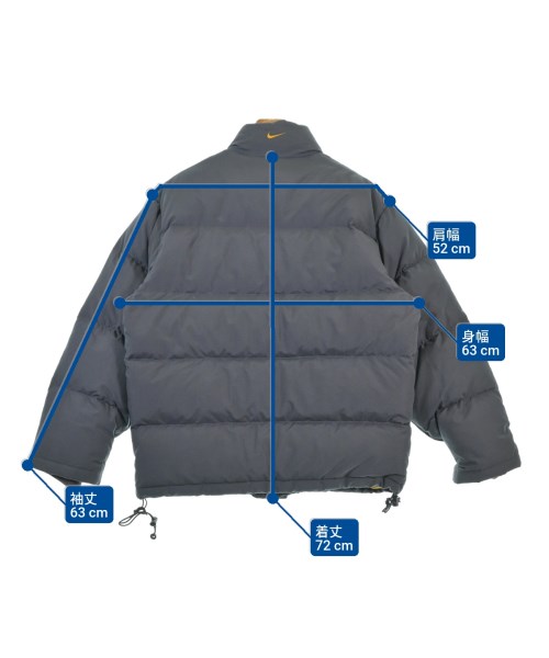 NIKE（ナイキ）ダウンジャケット/ダウンベスト グレー サイズ:M メンズ/2200676120011