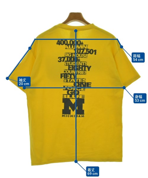 NIKE（ナイキ）Tシャツ・カットソー 黄 サイズ:L メンズ/2200694010011