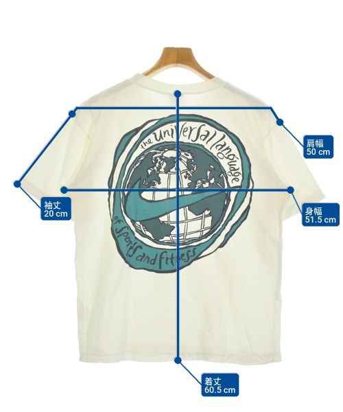 NIKE（ナイキ）Tシャツ・カットソー 白 サイズ:-(M位) メンズ/2200718037048