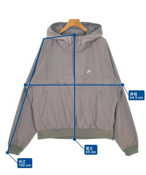 NIKE（ナイキ）マウンテンパーカー グレー サイズ:XL メンズ/2200732532017