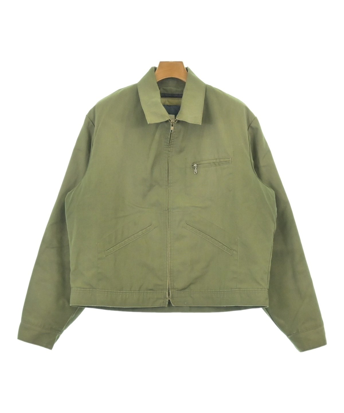OSHKOSH（オシュコシュ）ミリタリーブルゾン カーキ サイズ:44(S位