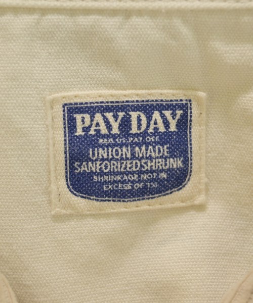 PAYDAY（ペイデイ）カバーオール 白 サイズ:F レディース/2200726136139