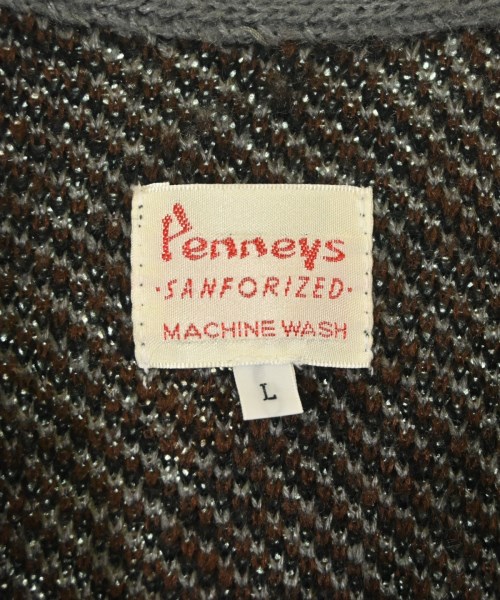 PENNYES（ペニーズ）カーディガン グレー サイズ:L メンズ/2200700634040
