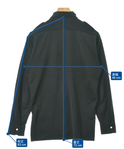 SEARS（シアーズ）カジュアルシャツ 黒 サイズ:M メンズ/2200631443049