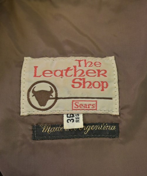 SEARS（シアーズ）ライダース 茶 サイズ:36(XS位) メンズ/2200612368019
