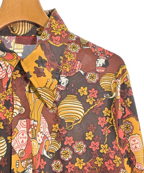 SEARS（シアーズ）カジュアルシャツ 赤 サイズ:M メンズ/2200620583053