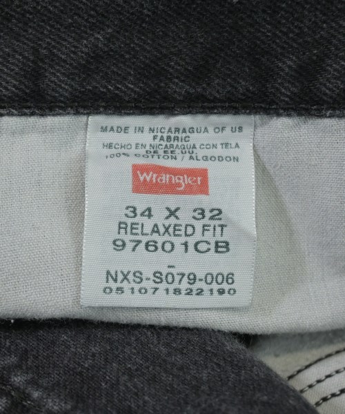 Wrangler（ラングラー）デニムパンツ 黒 サイズ:34(XL位) メンズ/2200641037115