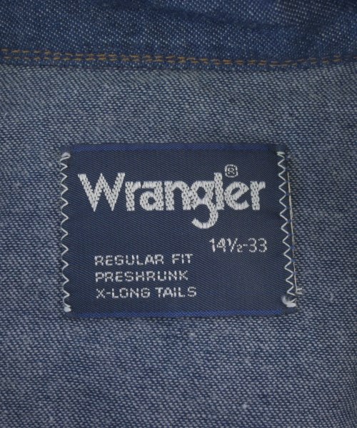 Wrangler（ラングラー）カジュアルシャツ 紺 サイズ:14 1/2(XS位) メンズ/2200611780027