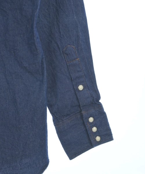 Wrangler（ラングラー）カジュアルシャツ 紺 サイズ:14 1/2(XS位) メンズ/2200611780027