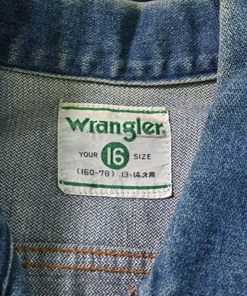 Wrangler（ラングラー）デニムジャケット 青 サイズ:16(XS位) レディース/2200623742037