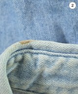 Wrangler（ラングラー）カジュアルシャツ 青 サイズ:36(S位) レディース/2200613475044