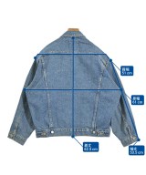 Wrangler（ラングラー）デニムジャケット 青 サイズ:L メンズ/2200649948079
