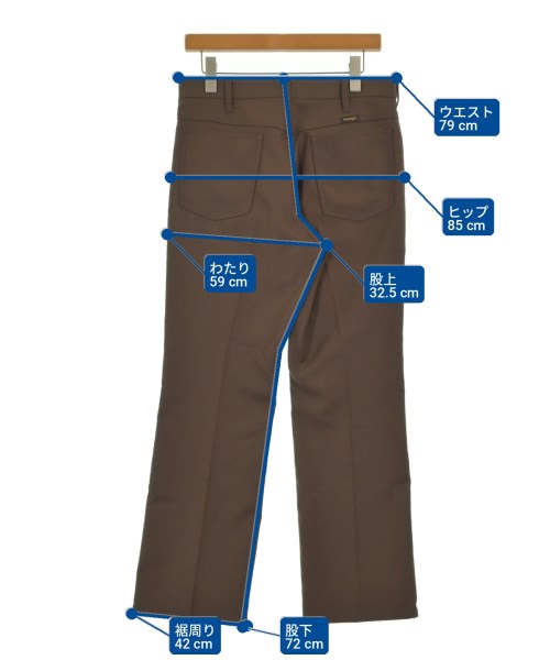 Wrangler（ラングラー）チノパン 茶 サイズ:M メンズ/2200712289092