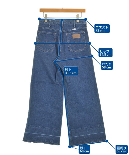 Wrangler（ラングラー）デニムパンツ 青 サイズ:S レディース/2200716306115