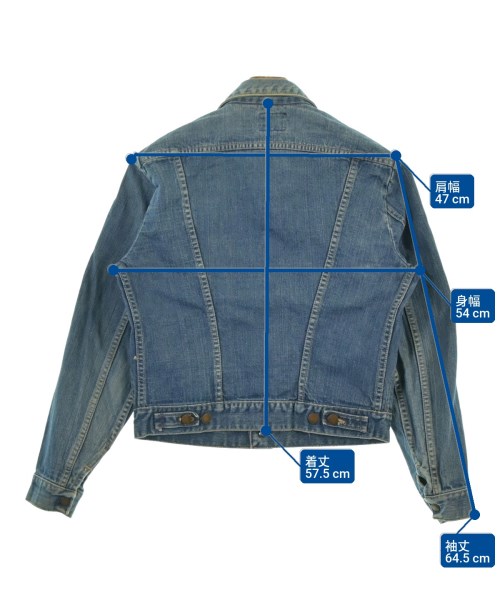 Wrangler（ラングラー）デニムジャケット 青 サイズ:38(M位) メンズ/2200645846010