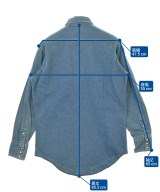 Wrangler（ラングラー）カジュアルシャツ 青 サイズ:15 1/2(M位) メンズ/2200636042025