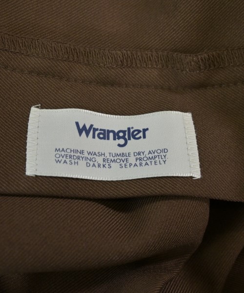 Wrangler（ラングラー）スラックス 茶 サイズ:M レディース/2200706747027