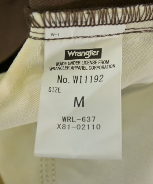 Wrangler（ラングラー）スラックス 茶 サイズ:M レディース/2200706747027