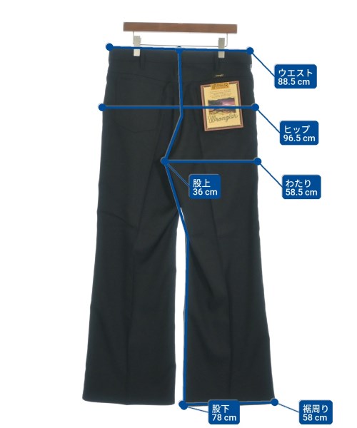 Wrangler（ラングラー）スラックス 黒 サイズ:XL メンズ/2200735632073
