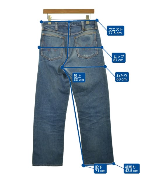 Wrangler（ラングラー）デニムパンツ 紺 サイズ:32(L位) メンズ/2200722746035