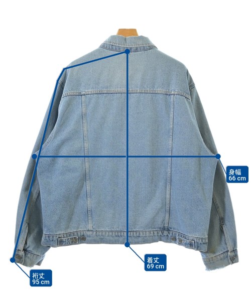 Wrangler（ラングラー）デニムジャケット 青 サイズ:-(XXL位) メンズ/2200725487010
