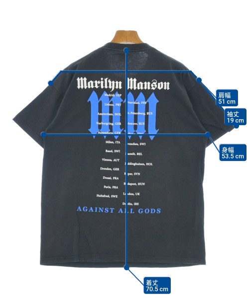 -（ソノタ）Tシャツ・カットソー 黒 サイズ:L メンズ/2200635201072