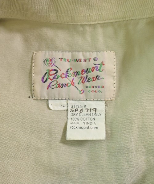 Rockmount Ranch Wear（ロックマウントランチウェア）カジュアルシャツ ベージュ サイズ:F メンズ/2200623550014
