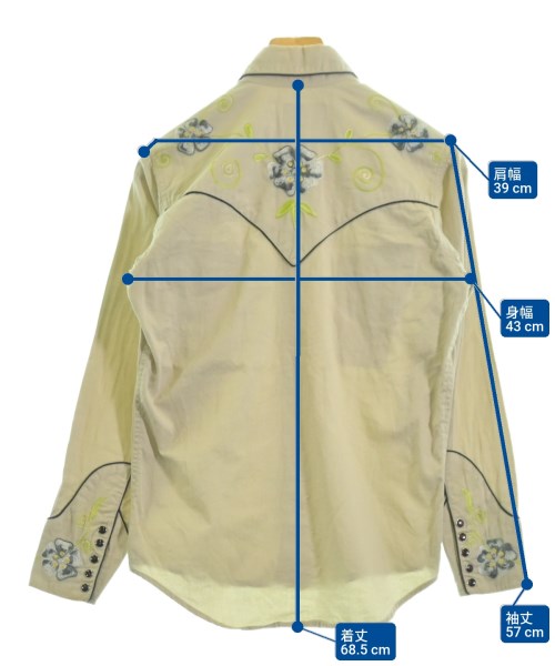 Rockmount Ranch Wear（ロックマウントランチウェア）カジュアルシャツ ベージュ サイズ:F メンズ/2200623550014
