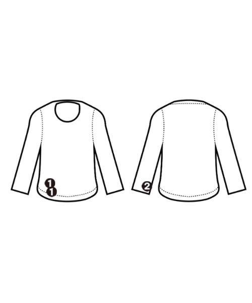 -（ソノタ）Tシャツ・カットソー 紺 サイズ:8(XL位) メンズ/2200633112141