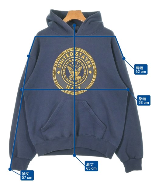 -（ソノタ）パーカー 紺 サイズ:M メンズ/2200633243036