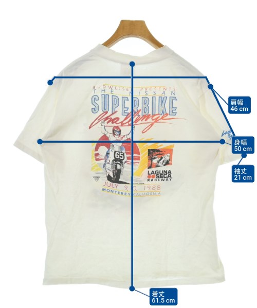 -（ソノタ）Tシャツ・カットソー 白 サイズ:L メンズ/2200643704251