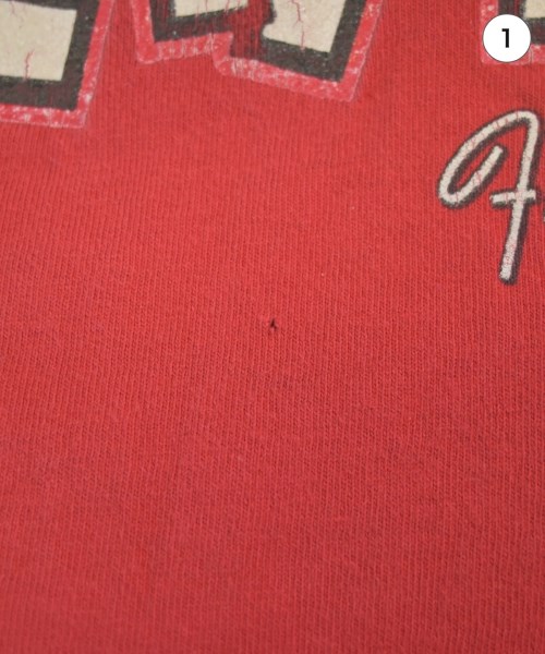 -（ソノタ）Tシャツ・カットソー 赤 サイズ:L メンズ/2200660490052