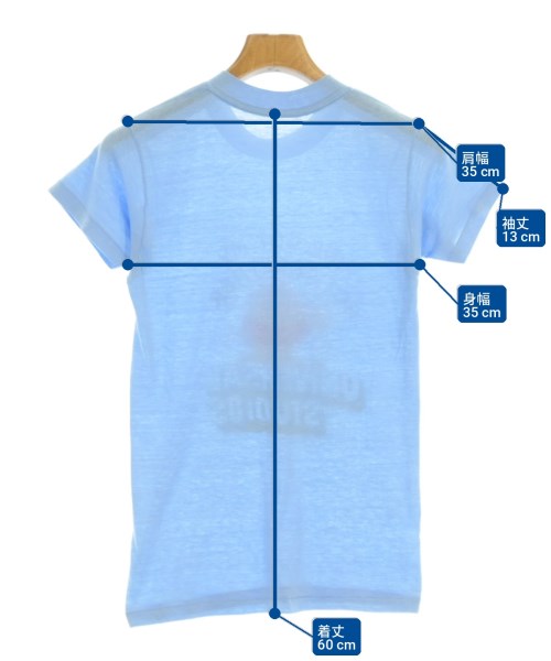 -（ソノタ）Tシャツ・カットソー 青 サイズ:-(XS位) レディース/2200710976062