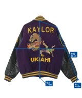 -（ソノタ）スタジャン 紫 サイズ:48(L位) メンズ/2200662770022