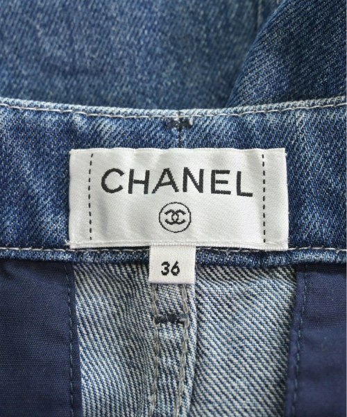 CHANEL（シャネル）デニムパンツ 青 サイズ:36(XS位) レディース/2200360026025