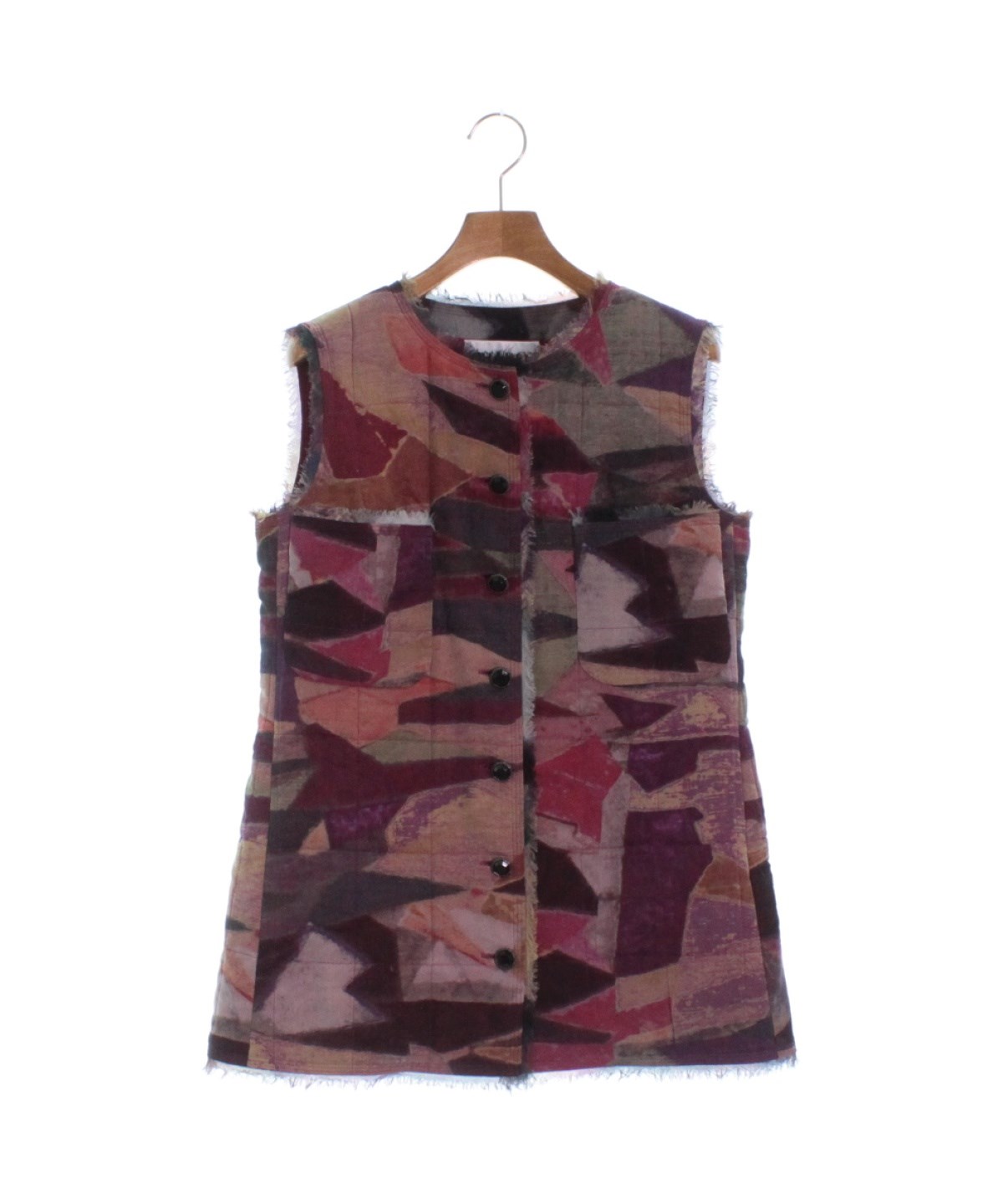 CHANEL シャネル ベスト 38(M位) 紫系(総柄) | www.jarussi.com.br