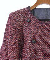 CHANEL（シャネル）ノーカラージャケット 赤 サイズ:36(XS位) レディース/2200374753030