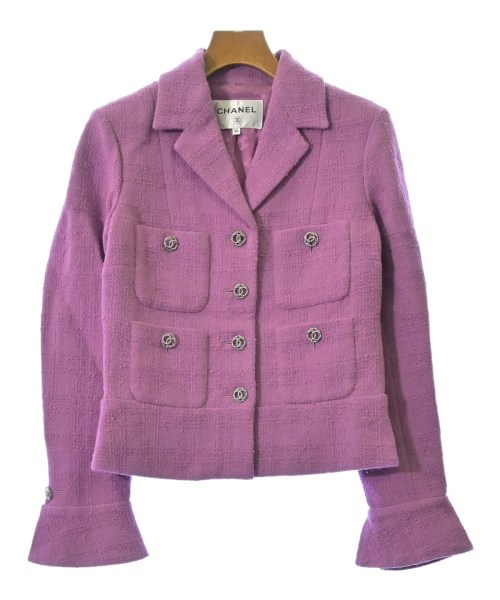 CHANEL(シャネル)ジャケット 紫 サイズ:34(XS位)/2200513307025