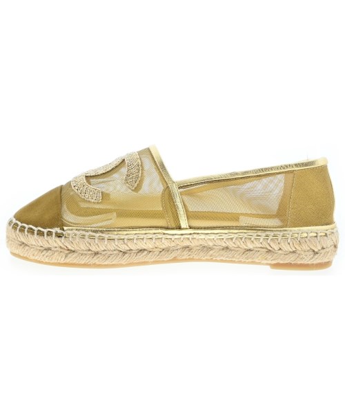 CHANEL（シャネル）バレエシューズ/オペラシューズ ゴールド サイズ:EU37(23.5cm位) レディース/2200634767234