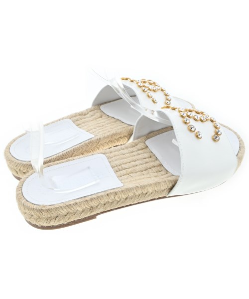 CHANEL（シャネル）サンダル 白 サイズ:EU38(24.5cm位) レディース/2200634767241