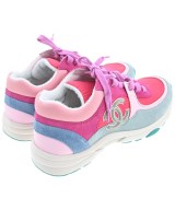 CHANEL（シャネル）スニーカー ピンク サイズ:EU38(24.5cm位) レディース/2200635502018