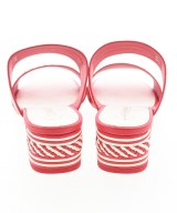 CHANEL（シャネル）サンダル 赤 サイズ:EU38(24.5cm位) レディース/2200635502025