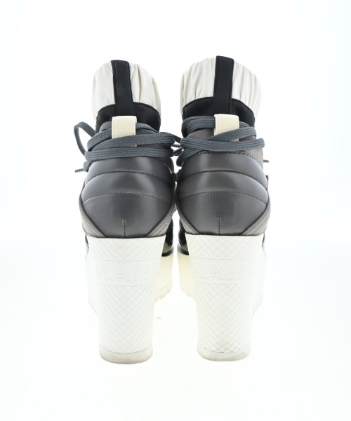 CHANEL（シャネル）ブーツ 黒 サイズ:EU37 1/2(24cm位) レディース/2200635818447