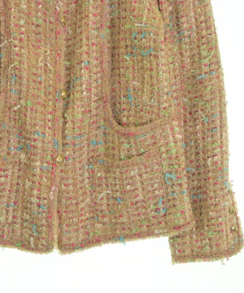 CHANEL（シャネル）ジャケット 茶 サイズ:44(L位) レディース/2200635841025